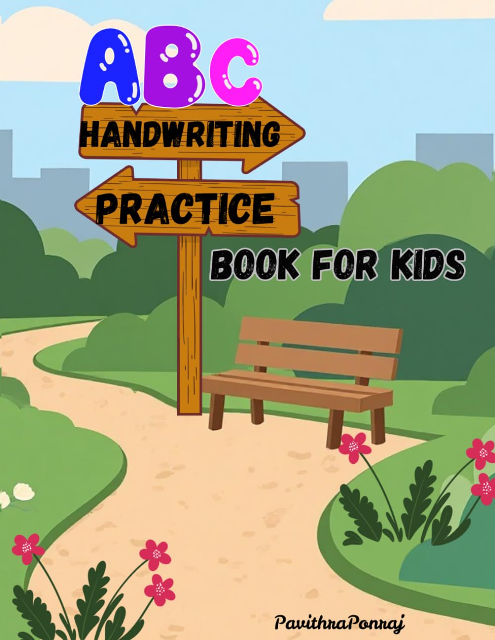 ABC Handwriting Practice Book for Kids: Trace and Learn Letters A to Z for Preschool and Kindergarten