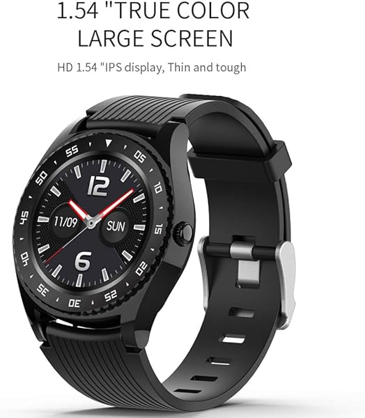 KingbeefLIU Guarda M12 True Color Full Touch Screen Photo Step Conteggio Bluetooth Smart Watch Arancia