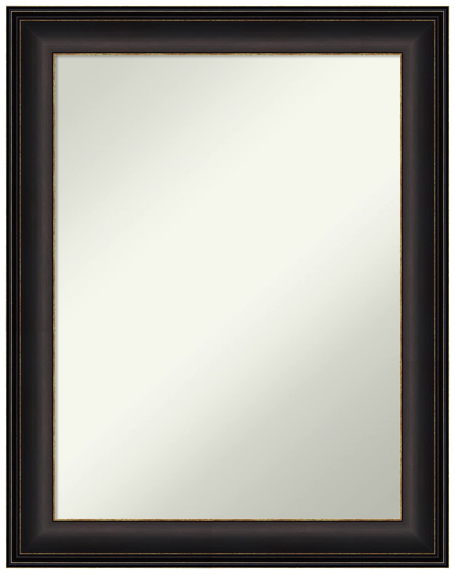 similar )))Amanti Art Bronze Wall Mirror 29x23 Trio Oil Rubbed Bronze Rectangle Bathroom Mirror for Wall Decor Living Room, Medium Traditional Frame, Hangs Horizonally and Vertically, Bathroom Decor, Non-Beveled