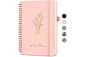 Rosy A5 Weekly Goal-Setting Planner Notebook