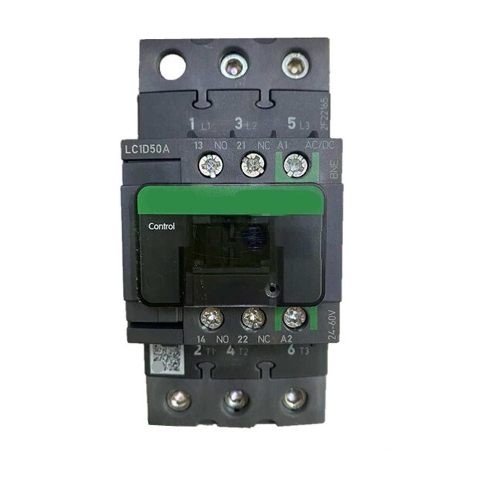 Wqgqpxob One Color France Schneide-R Ac Dc Contactor 3P 50A Lc1d50abne 24Vac/Dc