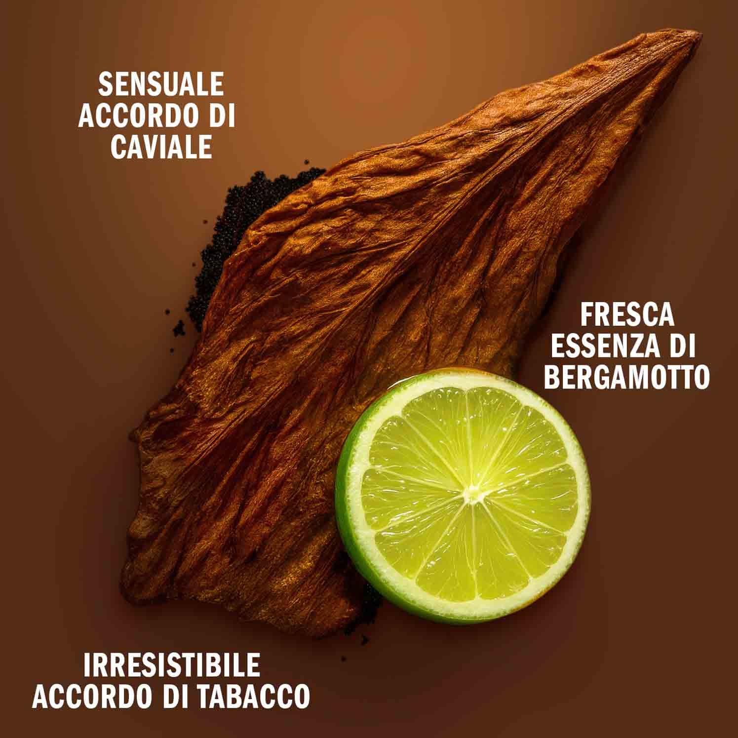 Diesel BAD Eau de Toilette Uomo, Profumo Uomo Fresco e Seducente, Fragranza Legnosa Aromatica, Note di Bergamotto, Caviale e Tabacco, A Lunga Durata, Profumo di Lusso per Uomo