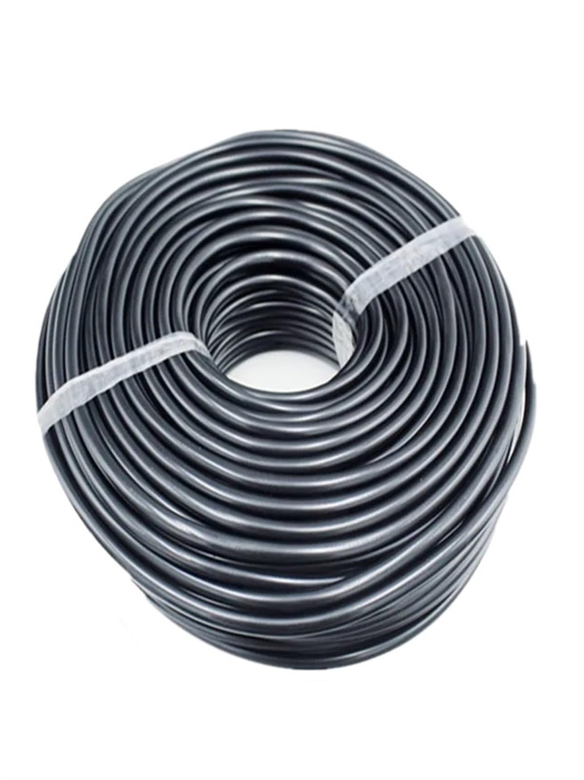 Wąż ogrodowy PVC 8/11mm, 3/8'', wąż do podlewania, wąż do nawadniania ogrodu z czarnym szybkozłączem(20m Tubing)