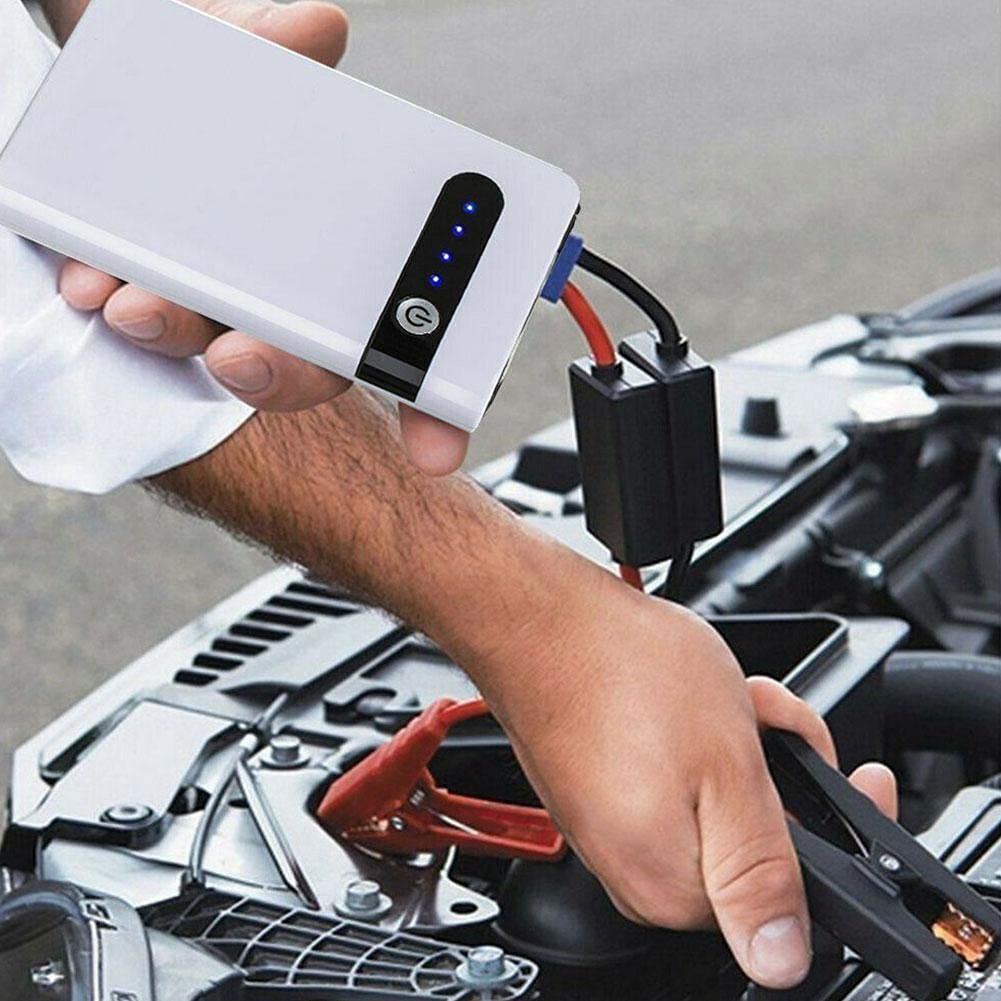 Booster Avviamento Auto Auto Jump Starter Avvio Dispositivo 20000Mah Battery Power Bank Auto Emergency Car Booster 12V Car Caricabatterie Mobile Carica Batteria per Auto(C)