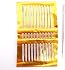 Size 3 12 pcs. Large Eye Sewing Needles Sharp Hand Stitching Crafting Leather Embroidery Craft Hobbies DIY
