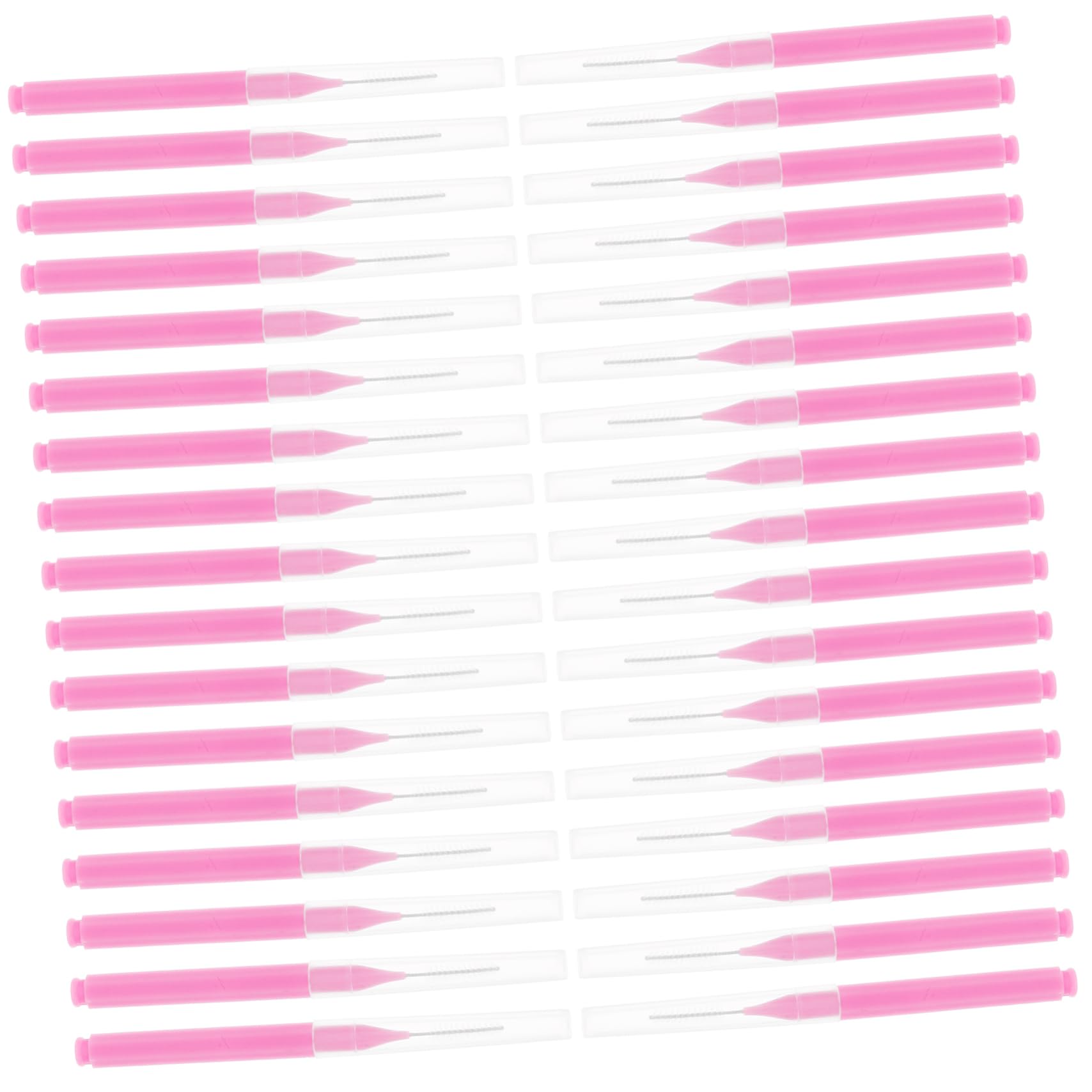 CHILDWEET Interdental Brush for Braces 100pcs Brush Picks Gentle Gum Care Portable Flosser Head Plaque and