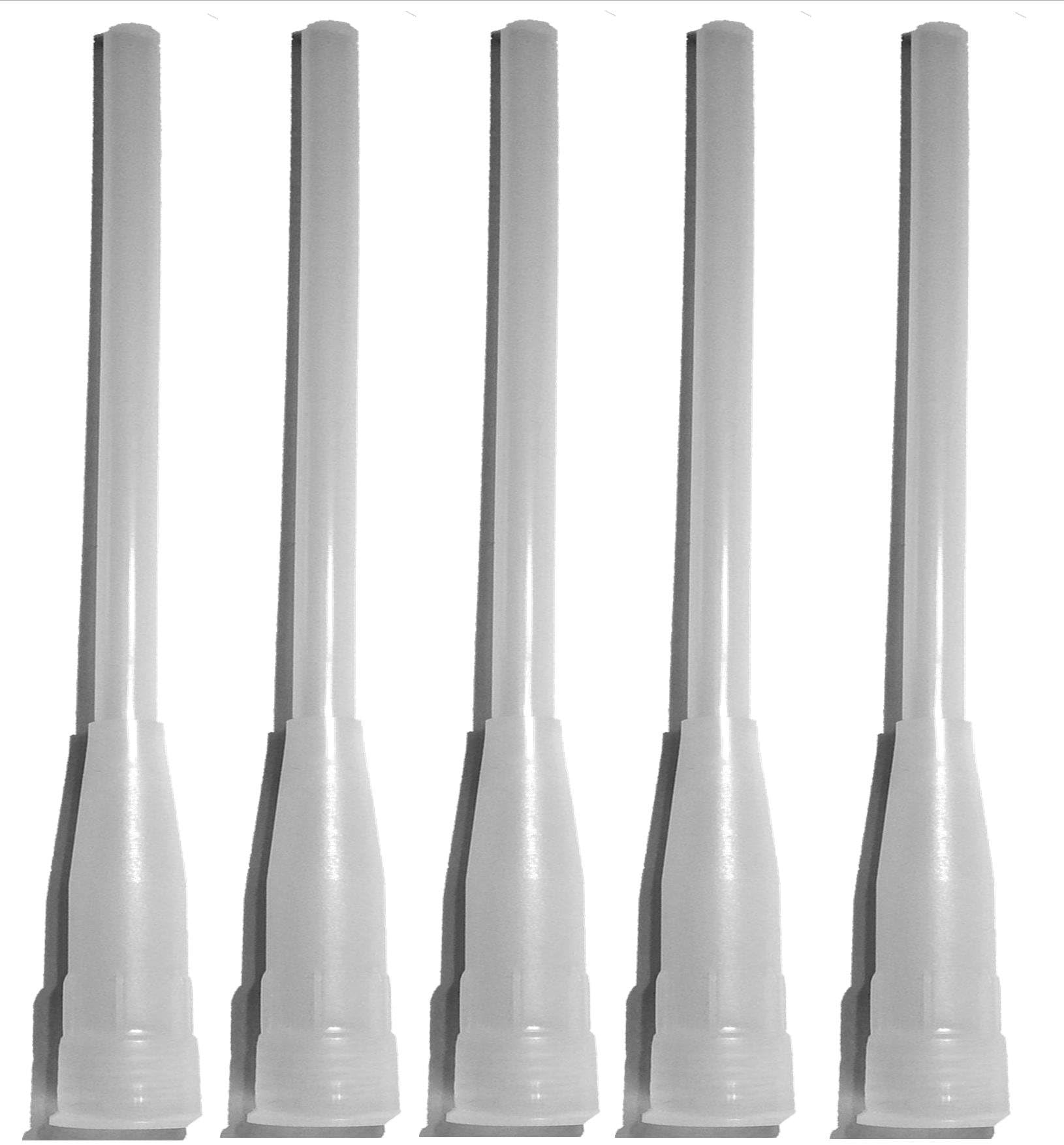 Long Nozzles x5 for 310ml Tubes Silicone Mastic Caulk Adhesive Sealant N10230