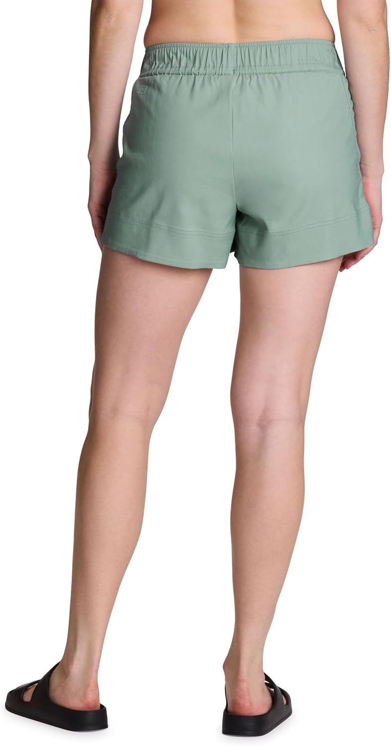 Avalanche Women's Stretch Twill Hiking Shorts, Lightweight Quick Drying Walking Short for Women with Zipper Pockets