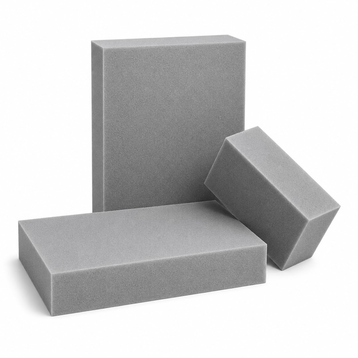 Sleep Wish High Density Grey Upholstery Foam Sheet, Seat Cushion Padding Cut to Size for Sofas, Chairs, Benches, Pet Beds, Campervans, Caravans and DIY Projects (2 in, 72 x 24 in)