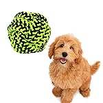 Cotton Rope Balls for Dogs and Pets |Puppy Toys Small Rope Balls for Teething |Durable Chew Cotton Rope Balls |Pet Friendly Washable Dog Toy Rope Ball for Small and Medium Dogs (Green)