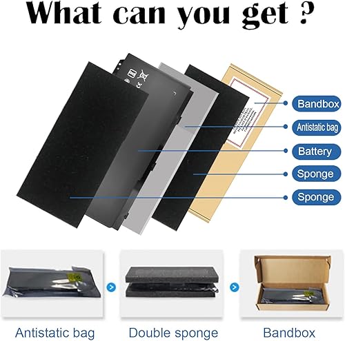 Miniatura 6 de ROCKETY 96Wh AI06XL - Batería recargable para portátil HP ZBook 17 G3 Series A106XL HSTNN-LB6X 808451-001 808397-421 808451-001 808451-002