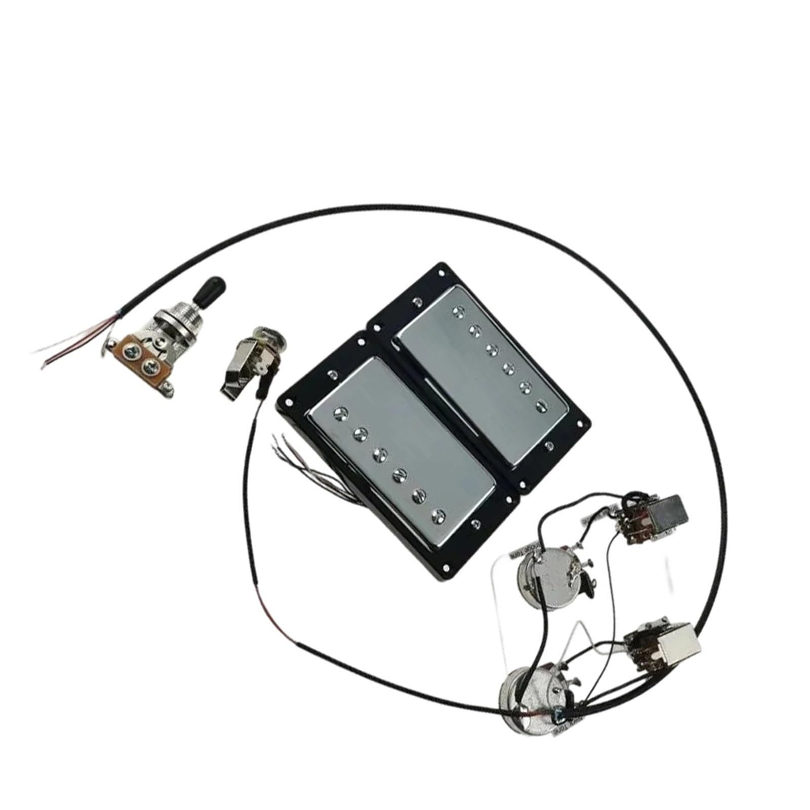 Cablaggio professionale per chitarra Accessori Per Strumenti Musicali Professionali Pickup Per Chitarra Elettrica Ainico5 4C Con Cablaggio Push Pull(2)