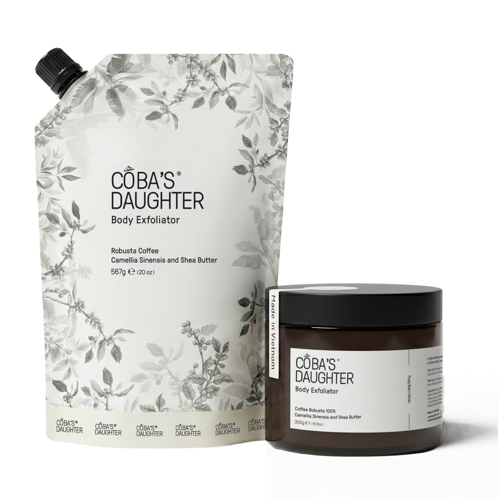 COBA'S DAUGHTER Vietnamese Robusta Coffee Scrub with Shea Butter