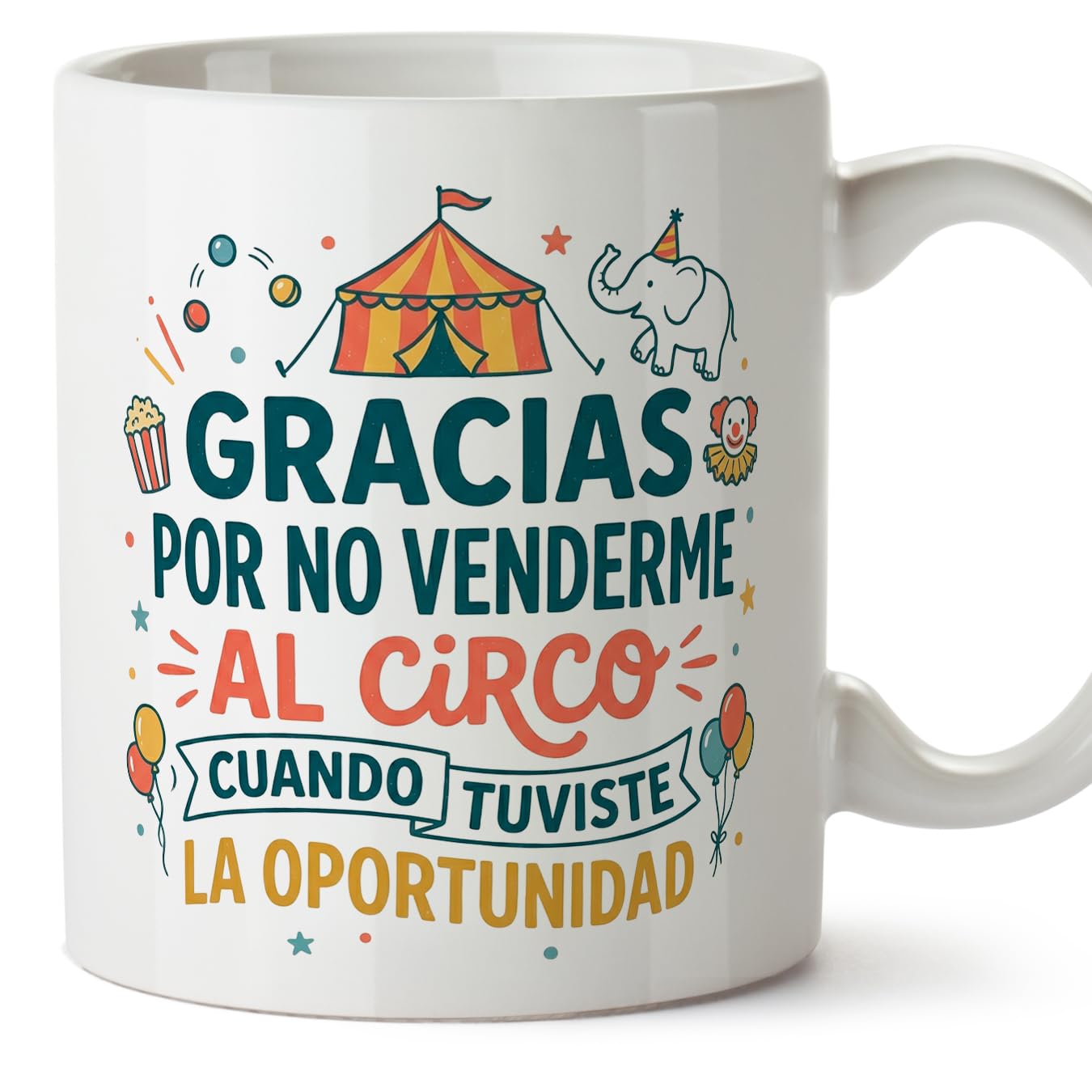 MUGFFINS Taza mamá con frase Para el mundo eres una madre pero para la familia eres el mundo en Español | regalo madre | 330 Ml 11 oz | Idea original para regalar | progenitores v1 — view 90