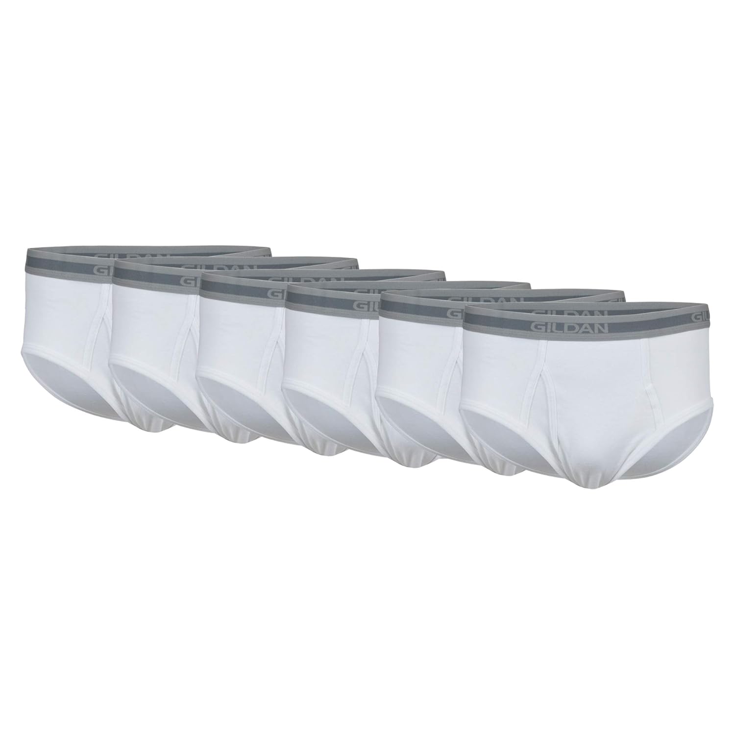 Buy Gildan Men's Brief Underwear Multipack, White 6 Pack, XLarge at