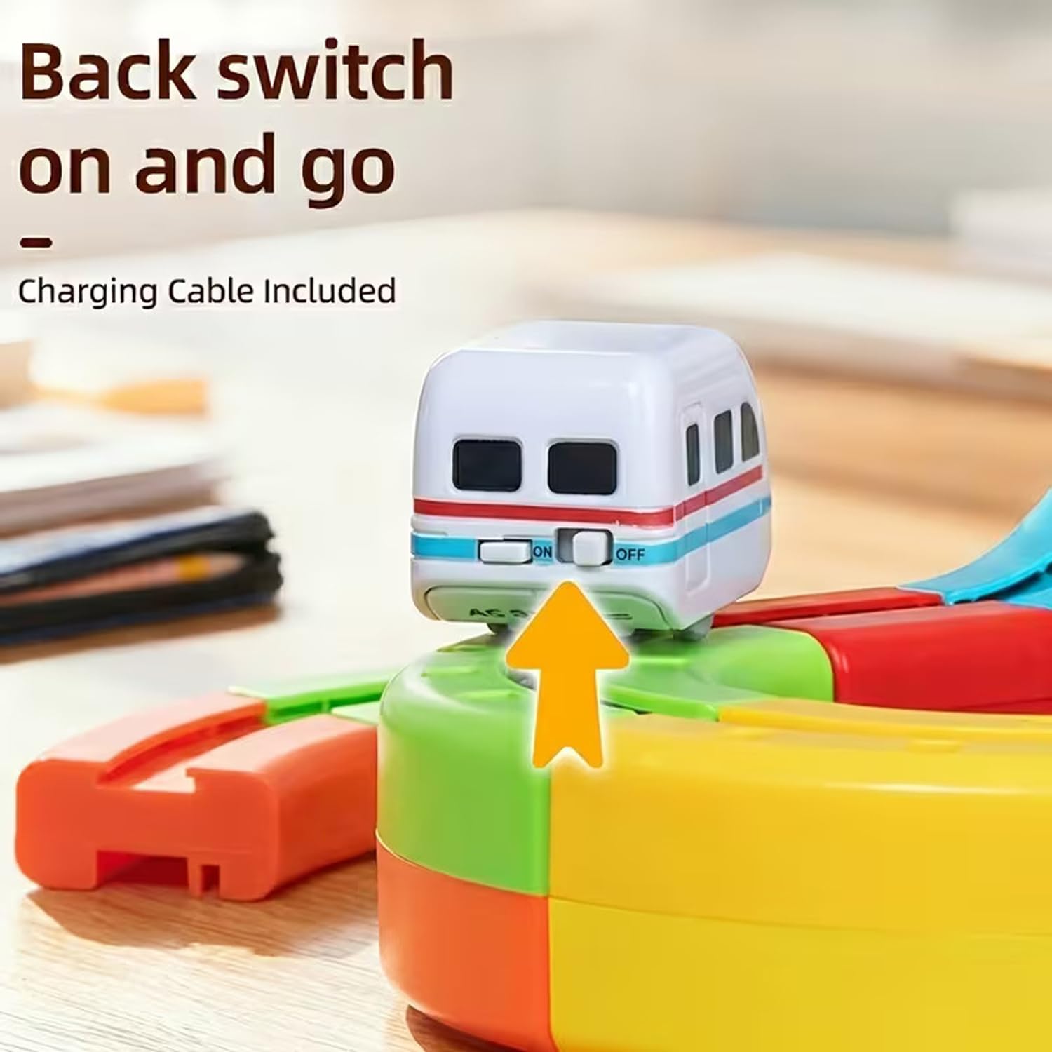 WOBZLY 51-Piece DIY Cube Track Magic Rail Set – Colorful Educational Building Blocks Marble Run Toy for Kids Ages 3+, Enhances Creativity, Problem-Solving (51) 2