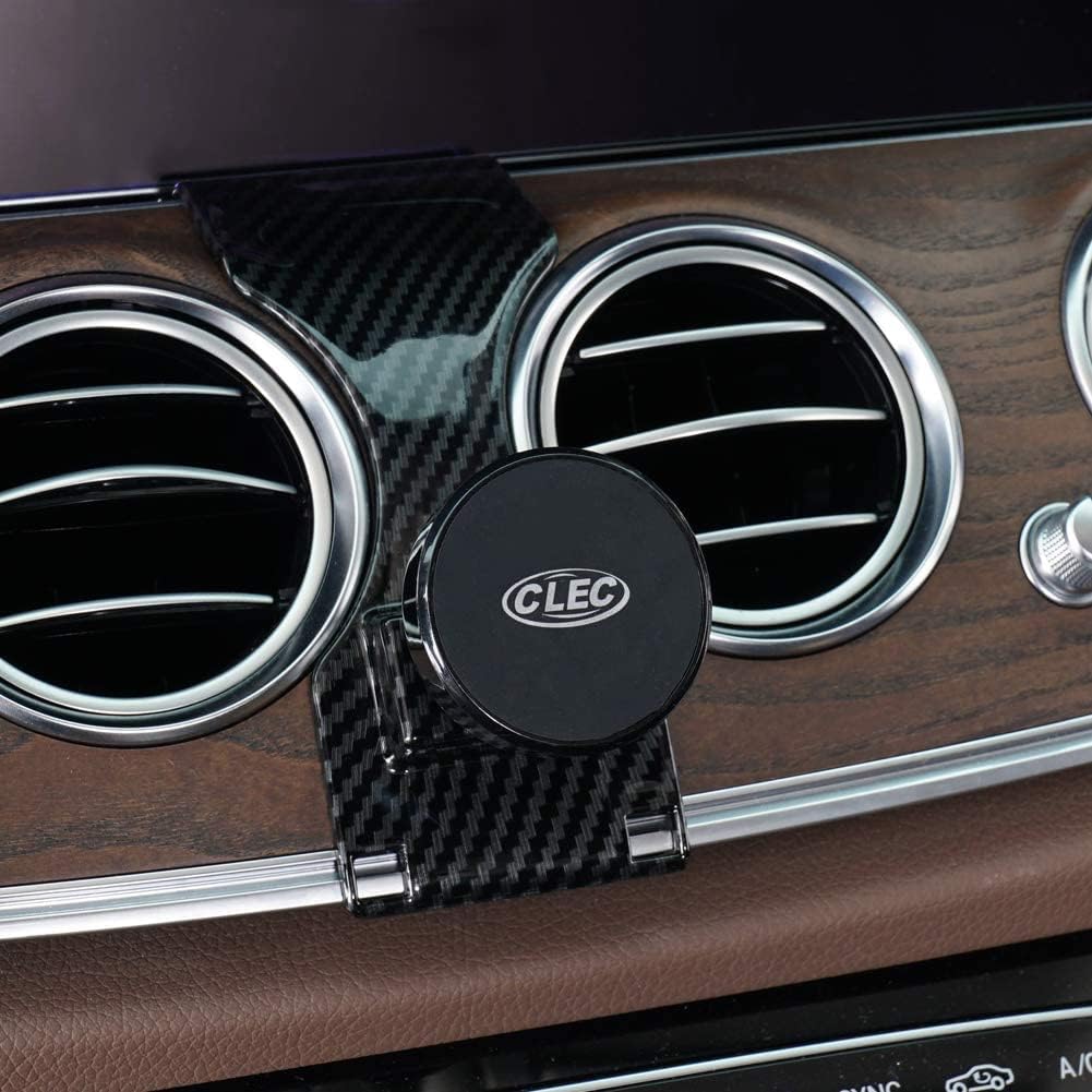 Car Phone Holder fit for Mercedes-Benz E-Class, 2017-2023, Magnetic Phone Mount, Compatible with Phones 3-7 inches, Dashboard Mount