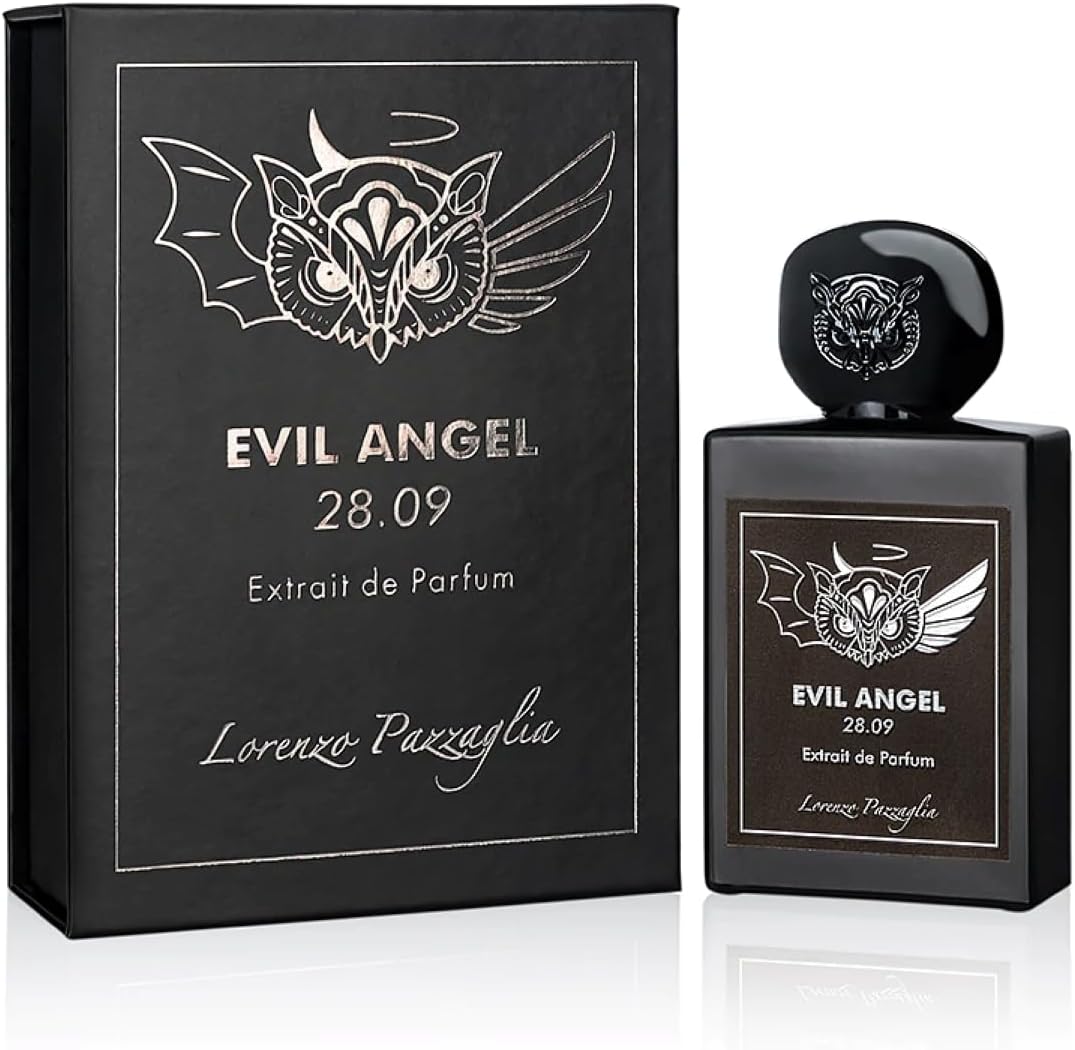 Evil Angel a.k.a. 28.09 by Lorenzo Pazzaglia – Unisex Niche Perfume for Women & Men, Dark Seductive Extrait de Parfum, Long Lasting Luxury Fragrance, Bold Sensual Scent, Italian Perfume 50ml