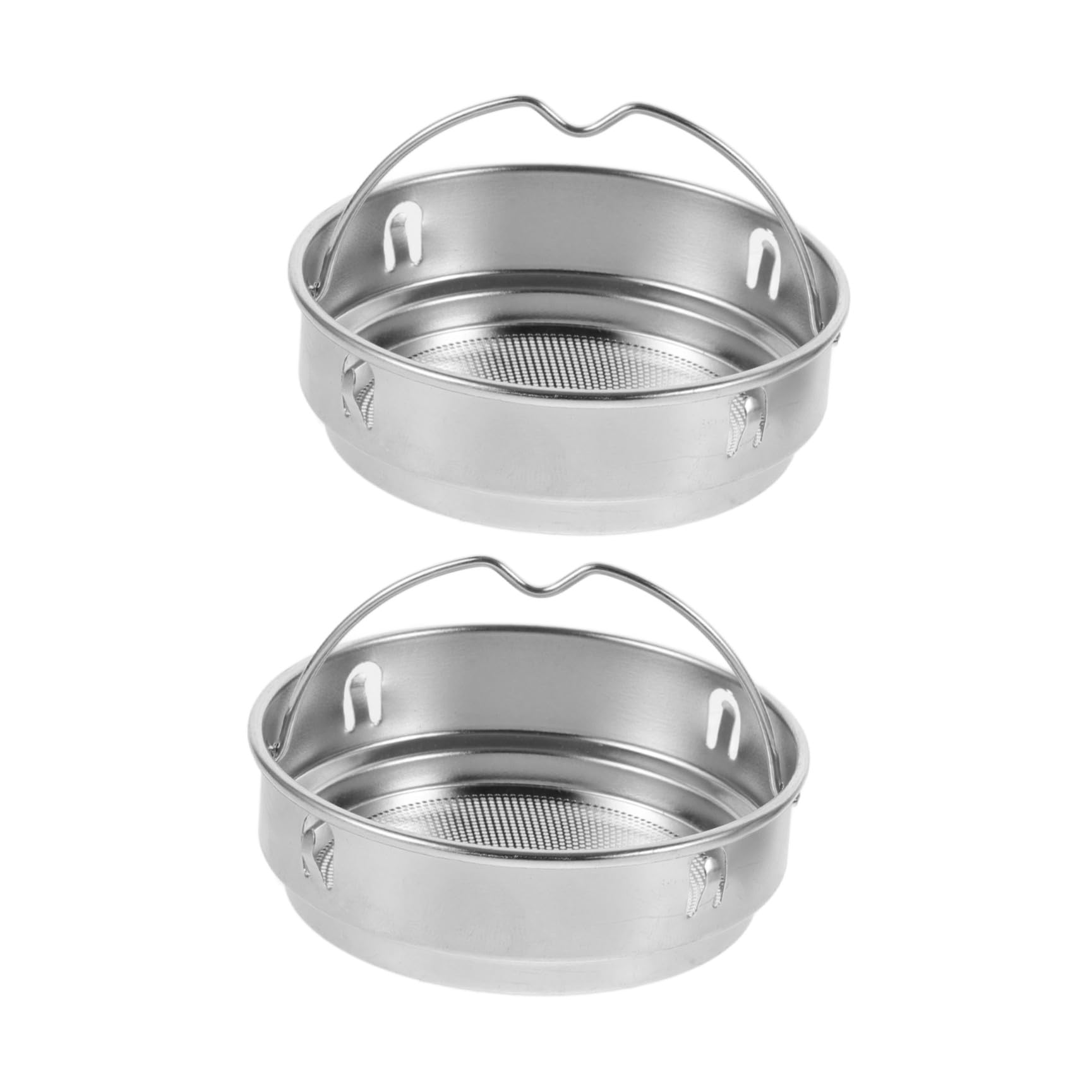 Veemoon Lot de 2 Filtres à Thé en Acier Inoxydable 304 Maille Fine Diamètre 62 MM Passoire Réutilisable Compatible Bouteilles Isothermes pour Infusion sans Résidus Usage Maison et