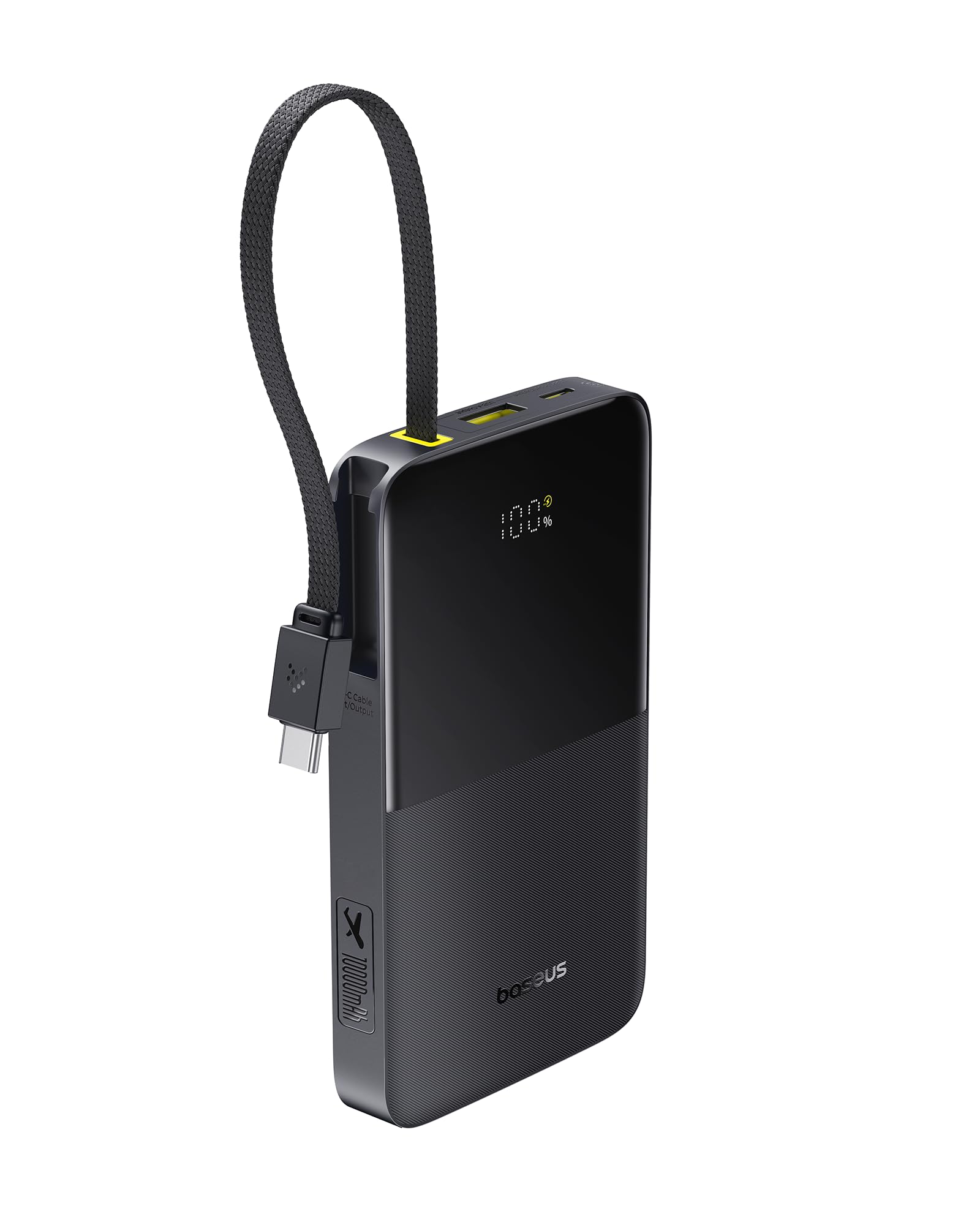 Power Bank Baseus 10000 mAh con cable integrado de carga rapida 8
