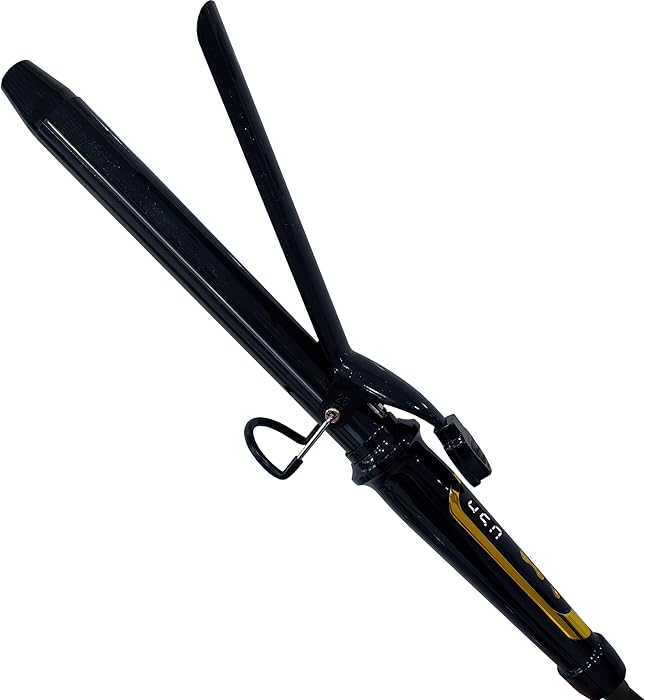 Amazon.com: abp 1 Inch Curling Iron Extra Long Barrel with Ceramic Coating for Long/Medium Hair,LED Display Instant Heat up to 450°F with clamp,Hair Waving Style Tool Girls & Women : Beauty & Personal Care