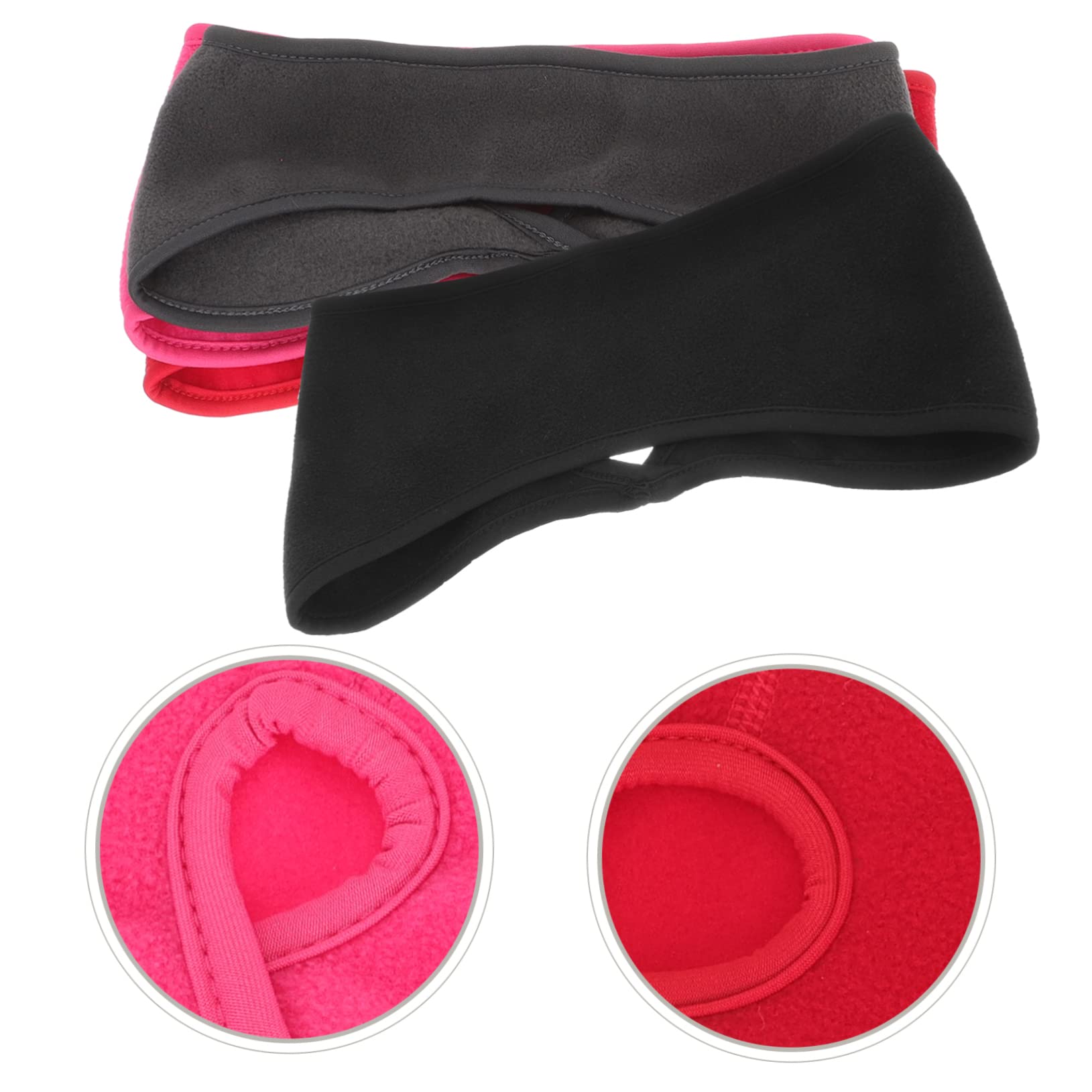 Lot De 3 Bandeaux Épais Et Coupe-Vent pour Lextérieur Confortables pour Le Sport La Randonnée Le Cyclisme Unisexes 4 Pièces X 3