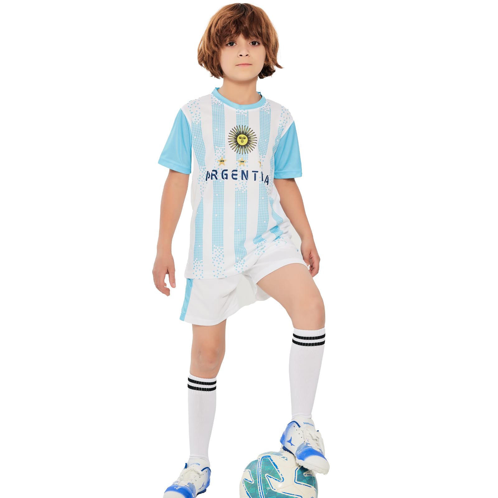 2026 Conjunto de traje entrenamiento for fanáticos pantalones cortos fútbol juvenil camiseta for niños