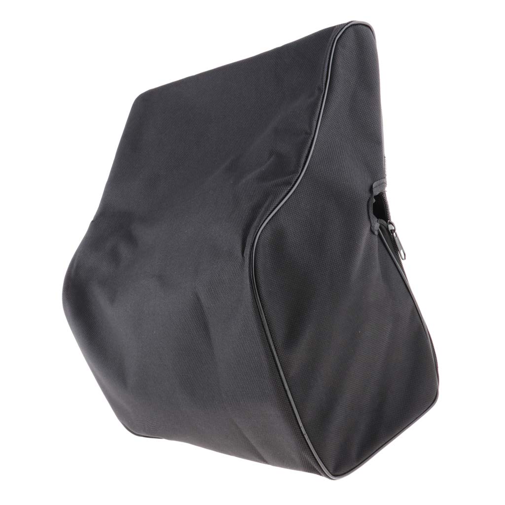 Custodia per Fisarmonica a Piano Imbottita Spessa per Fisarmoniche a Basso, Nero - nero 120