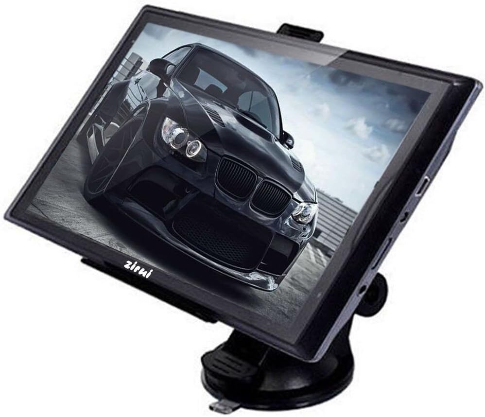 ZiRui 7 inch Car GPS Windows CE 6.0 4GB HD Screen Navigation System Navigator