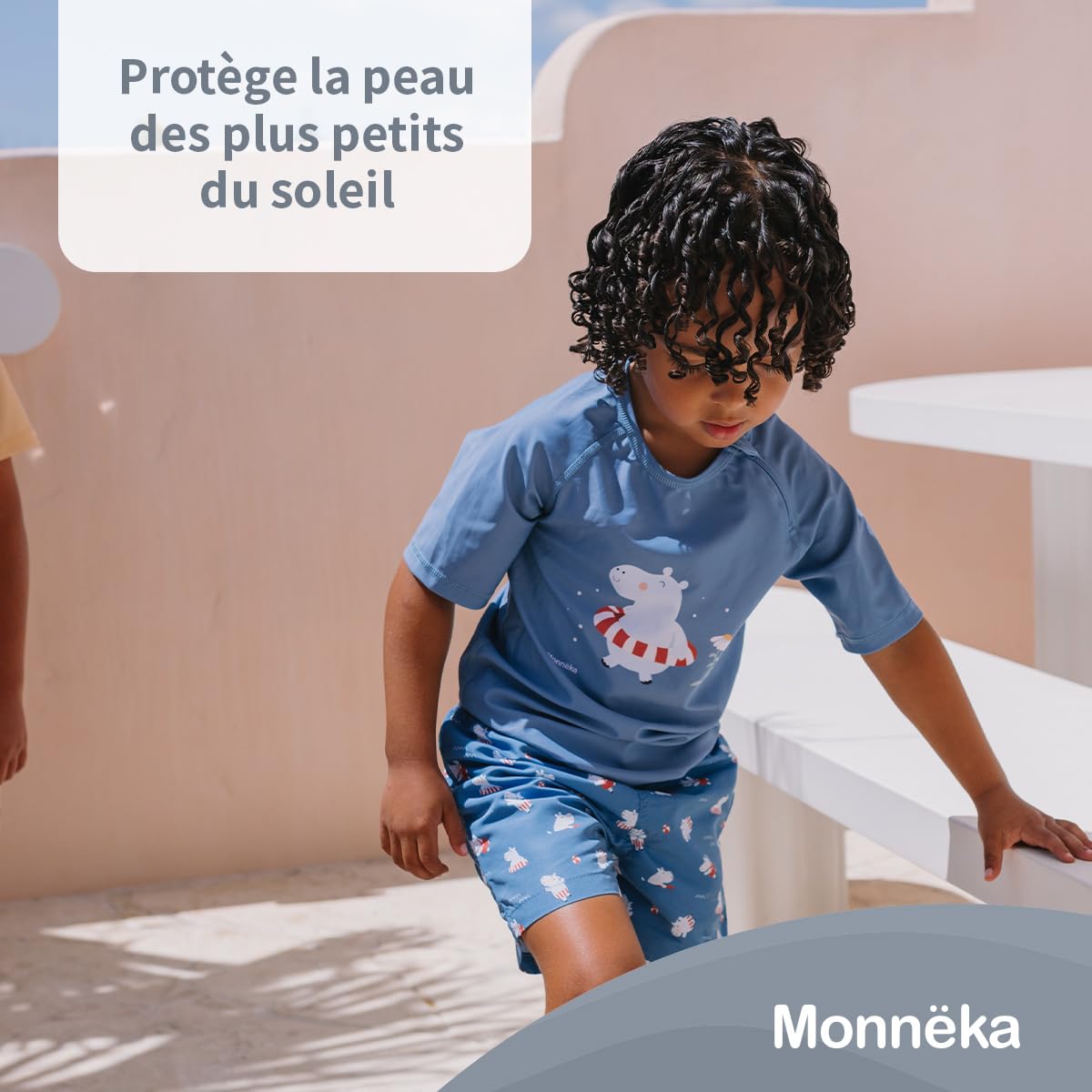 T-Shirt de Bain Rashguard pour Enfants | Maillot de Bain à Manches Courtes avec Protection Solaire pour bébés et Enfants, Doux, Confortable et Facile à Enfiler
