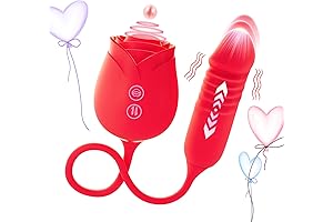 2024 Upgrated Women Rose: Intimate Pleasure with Silent 10-Speed Rose Flower