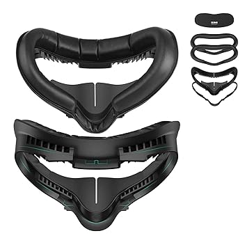 KIWI design Facial Interface for Oculus Quest 2, Upgraded Foam Pad Replacement Accessories