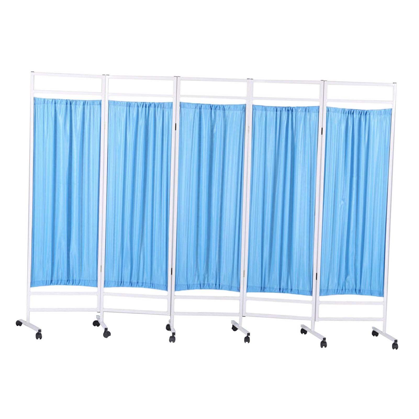 Paravent médical pliable et enroulable 180x50 cm séparateur pour centres de soins