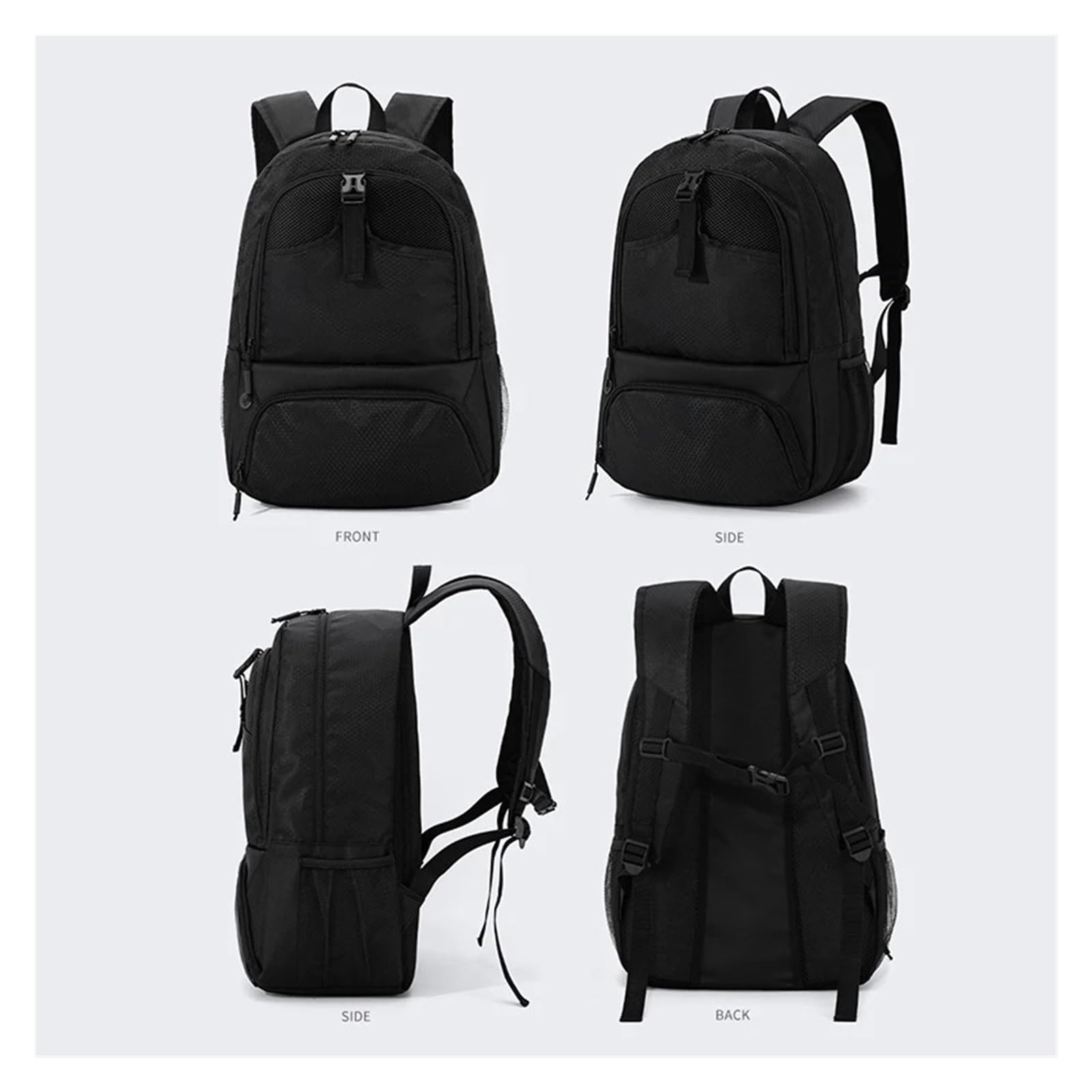 Mochila grande for deportes, fútbol, ​​baloncesto, voleibol(Light Blue)