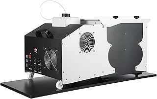 Low Lying Smoke Fog Machine, 3000W 110V Ground Smoke Machine Stage Fog Machines Professional Smoke Fogger Machine DMX Remote Control Fogger Fog Effect for Large Stage Performances DJ Clubs