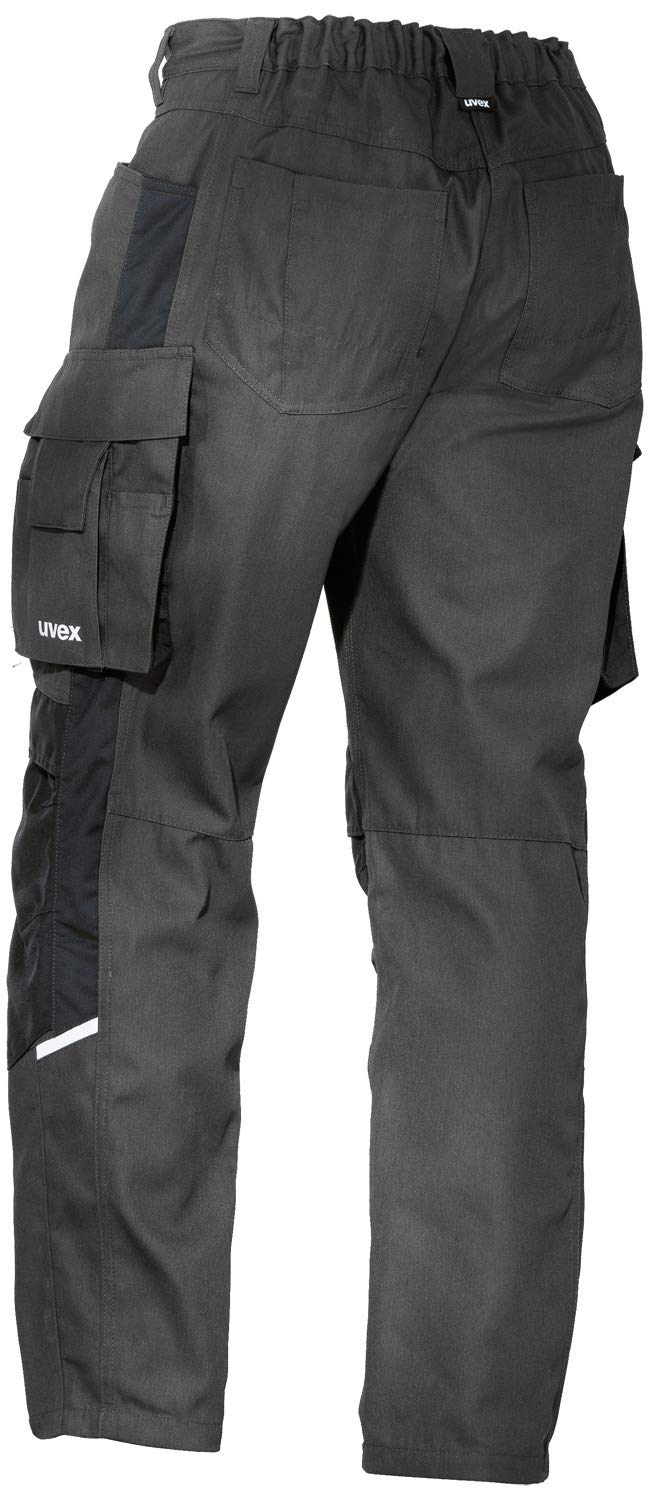 Uvex Perfexxion Premium 3852 - Pantaloni da Lavoro da Uomo, Colore: Grigio