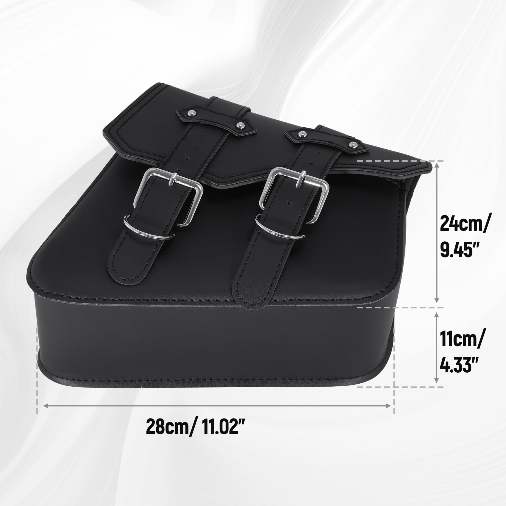 TCMT Motorrad-Satteltaschen, seitliche Werkzeugtasche, Gepäck, passend für Harley Sportster XL883 XL1200