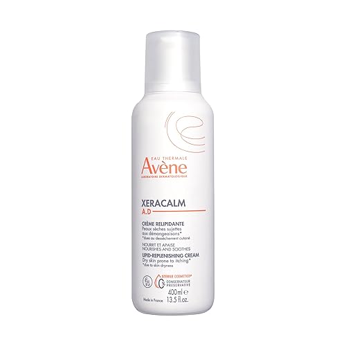 Miniatura 8 de Eau Thermale Avene XeraCalm A.D Crema reponidora de lípidos, dermatitis atópica, propensa al eccema, sin conservantes, sin fragancia, 6.7 onzas