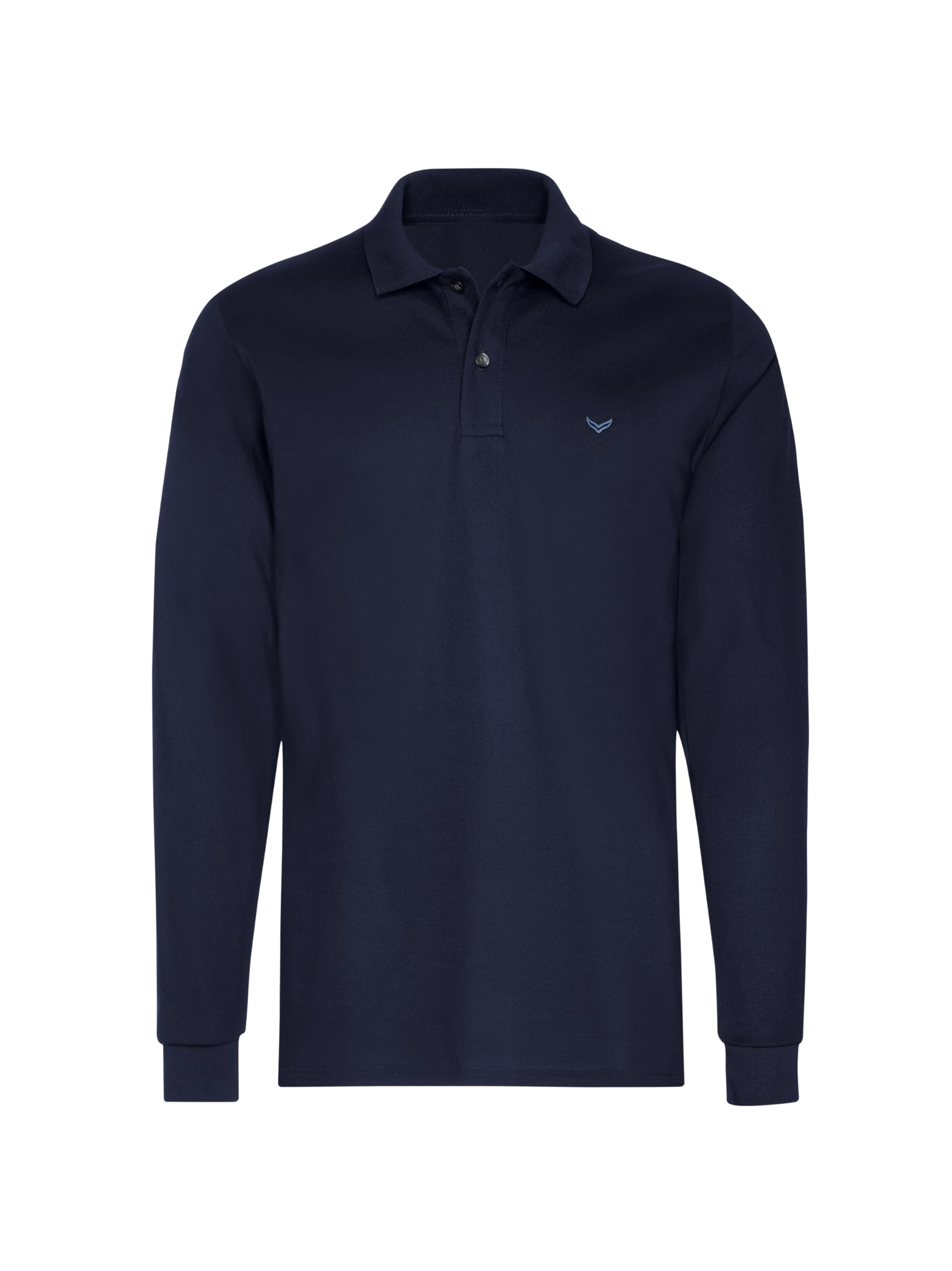 TRIGEMA Langarm Poloshirt mit Armbündchen