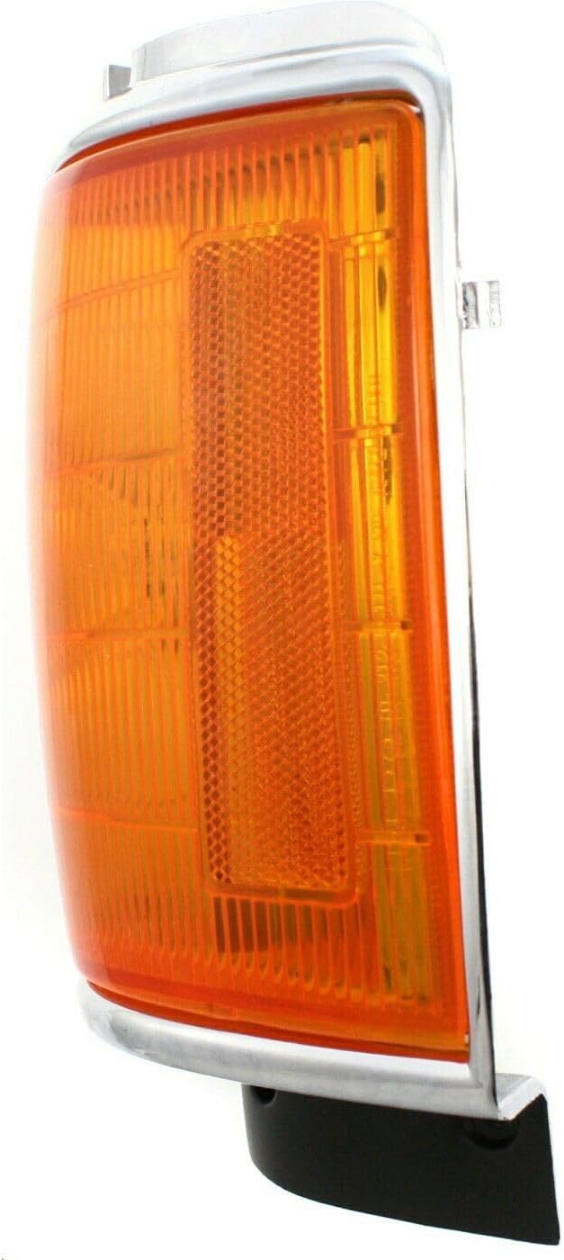Corner Light 2Set of-Signal Driver Side Plastic Lens Amber Bulb Lamp for Toyota for Pickup 1987-1988