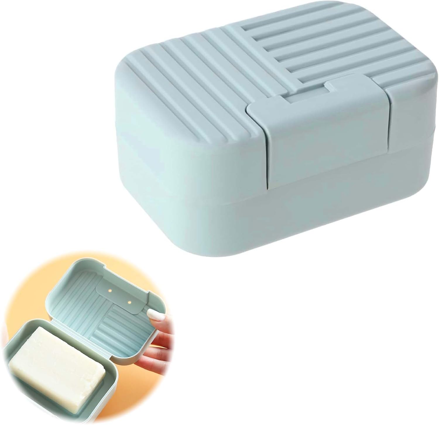 Travel Soap Case,Portable Soap Dish With Lid Leakproof Travel Soap Dish
