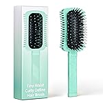 Curly Hair Brush Defining, Volume Curl Defining Brush for Effortlessly Detangling Shaping and Styling Women\'s Curls, Waves & Coils, Curly Hair Products, Reduce Frizz