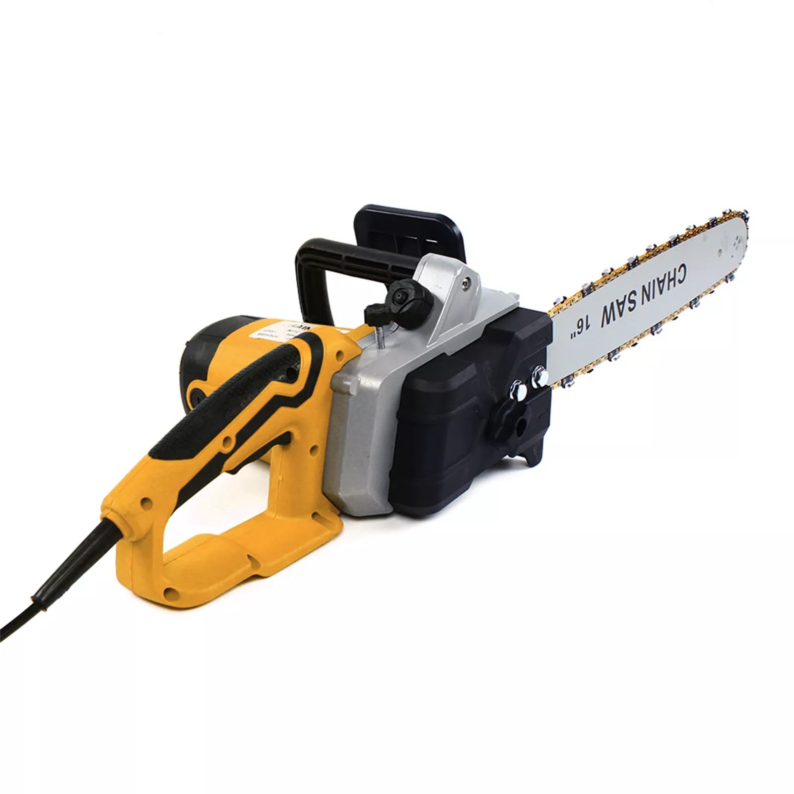 Elektryczna piła łańcuchowa 16 cali, 2000 W, 800 obr./min, do ogrodu, piła do drewna, elektryczna piła łańcuchowa do cięcia dużych pni 30 cm