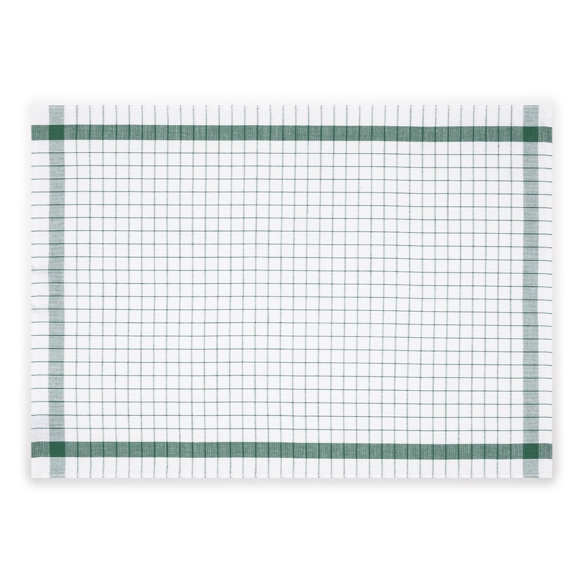 Ross - Exclusiv - 10 X Geschirrtücher - Baumwolle - Leinen - im Set (Grün)