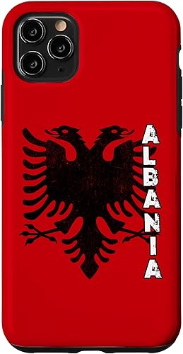 Vista 12 de Funda para iPhone 13 Pro Albania Bandera de Albania Double Eagle Flamuri Shqiperia