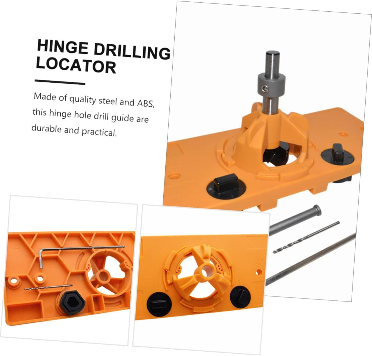 Hinge Hole Drilling Guide Hinge Drilling Positioner Woodworking Drill Locator