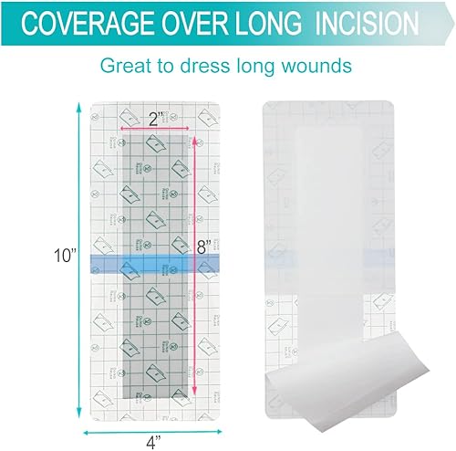 Miniatura 6 de Vendajes impermeables para reemplazo de rodilla, cubierta de ducha posterior a la recuperación quirúrgica, protector de ducha de primeros auxilios,