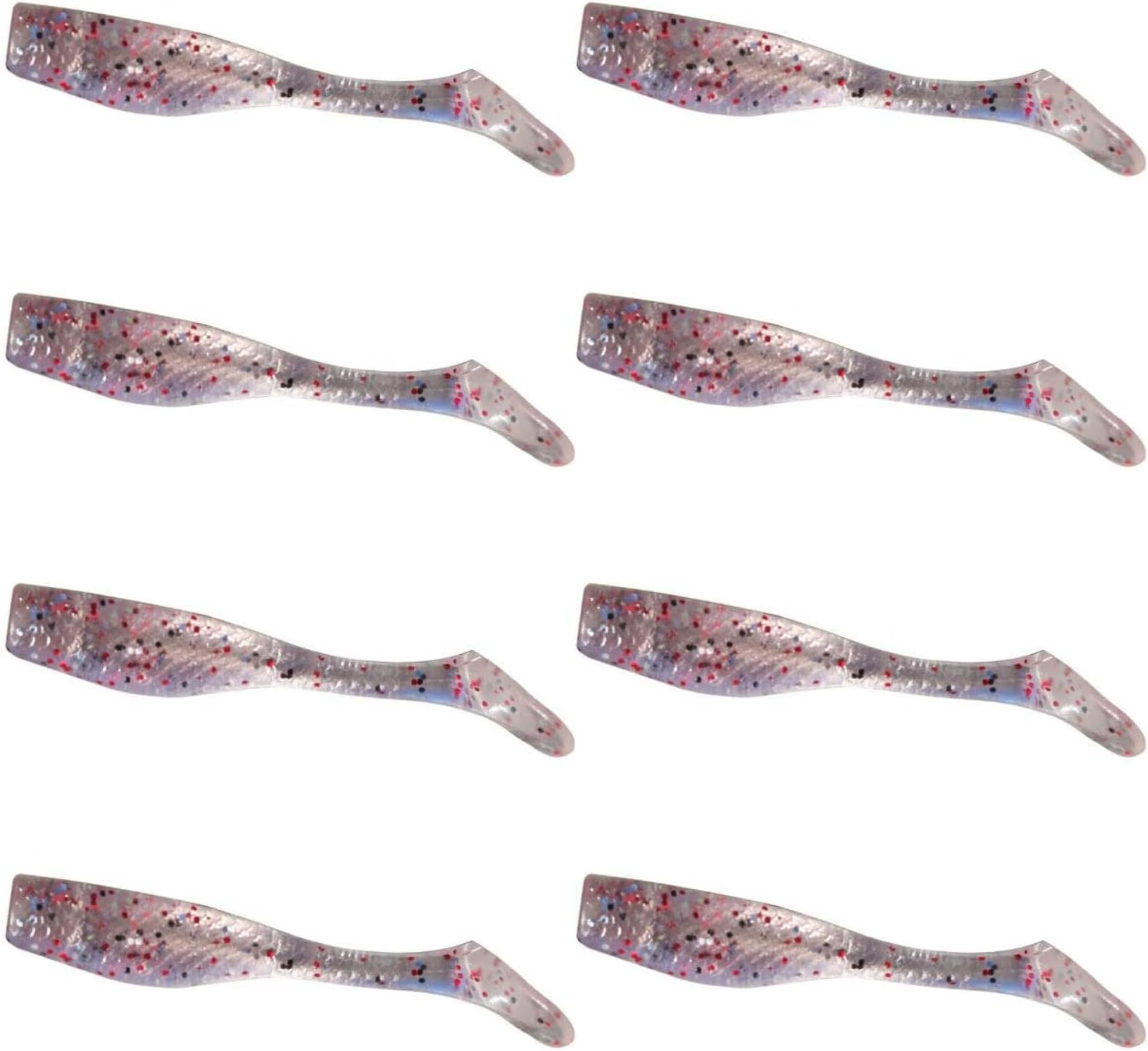 Fishing Lures for Speckled Trout, Redfish, Bass - Louisiana Paddle Tail Swimbaits for Freshwater and Saltwater