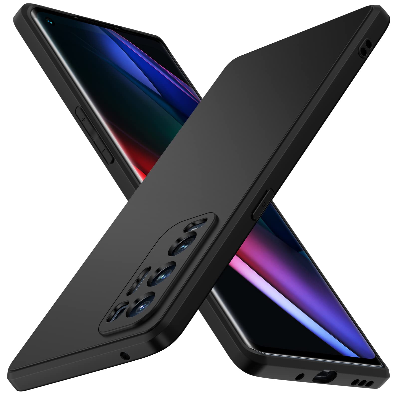 IVoler Cover In Silicone Per IPhone 13 Mini - Morbida TPU, Nera, Protezione Fotocamera E Angoli Rinforzati, Anti-ingiallimento