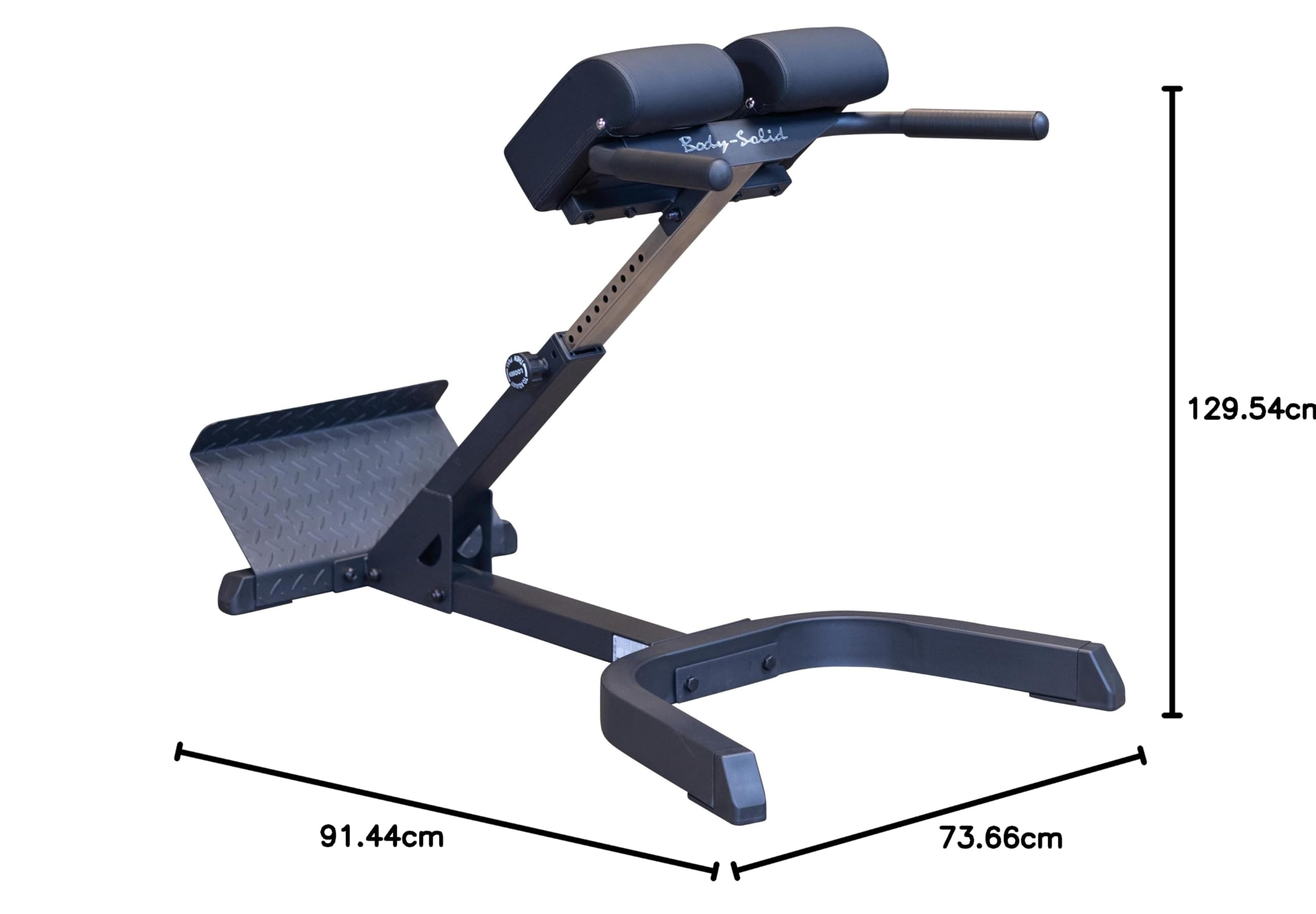Body-Solid Panca iperestensione regolabile 45 gradi